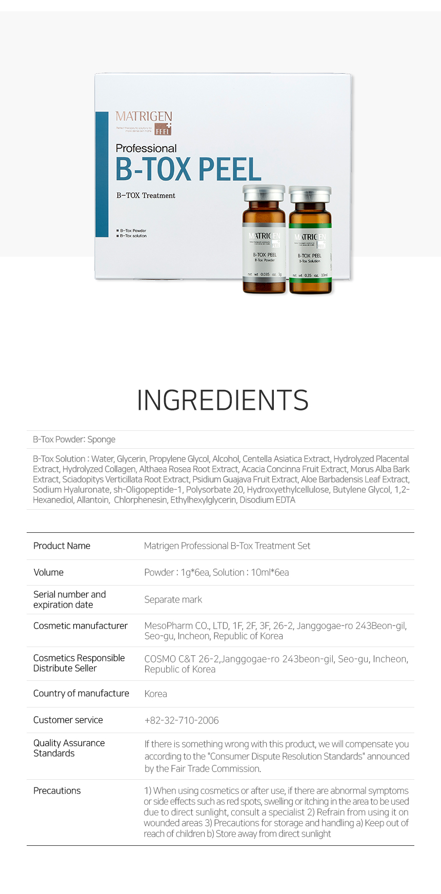 B-Tox-Peel-Professional