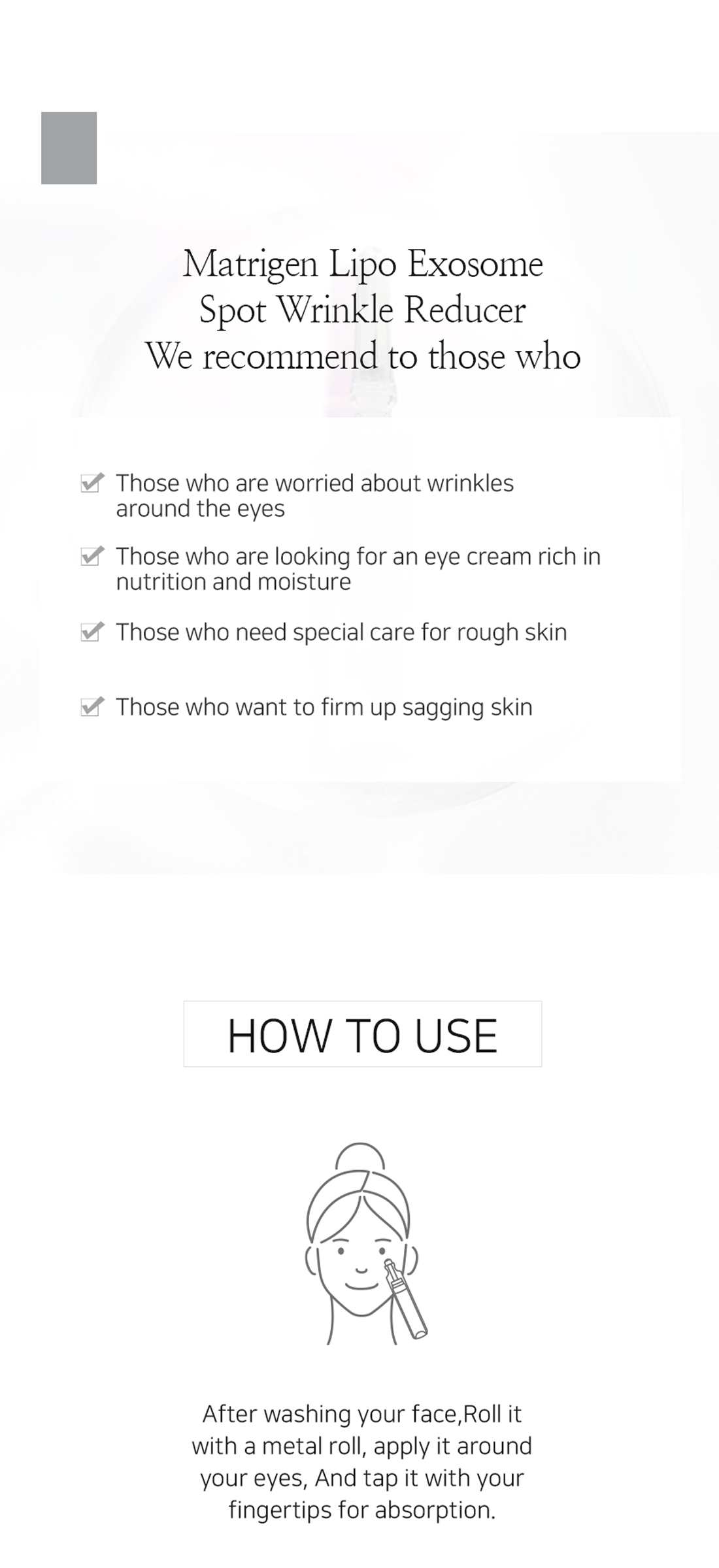 Matrigen LipoExosome Spot Wrinkle Reducer